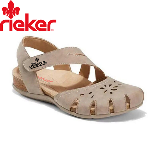 NEW RIEKER® WOMEN’S CALF LEATHER SANDALS